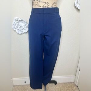 NTM: Banana Republic Slim Ankle Sloan Pants in Navy Maritime Blue Size 12